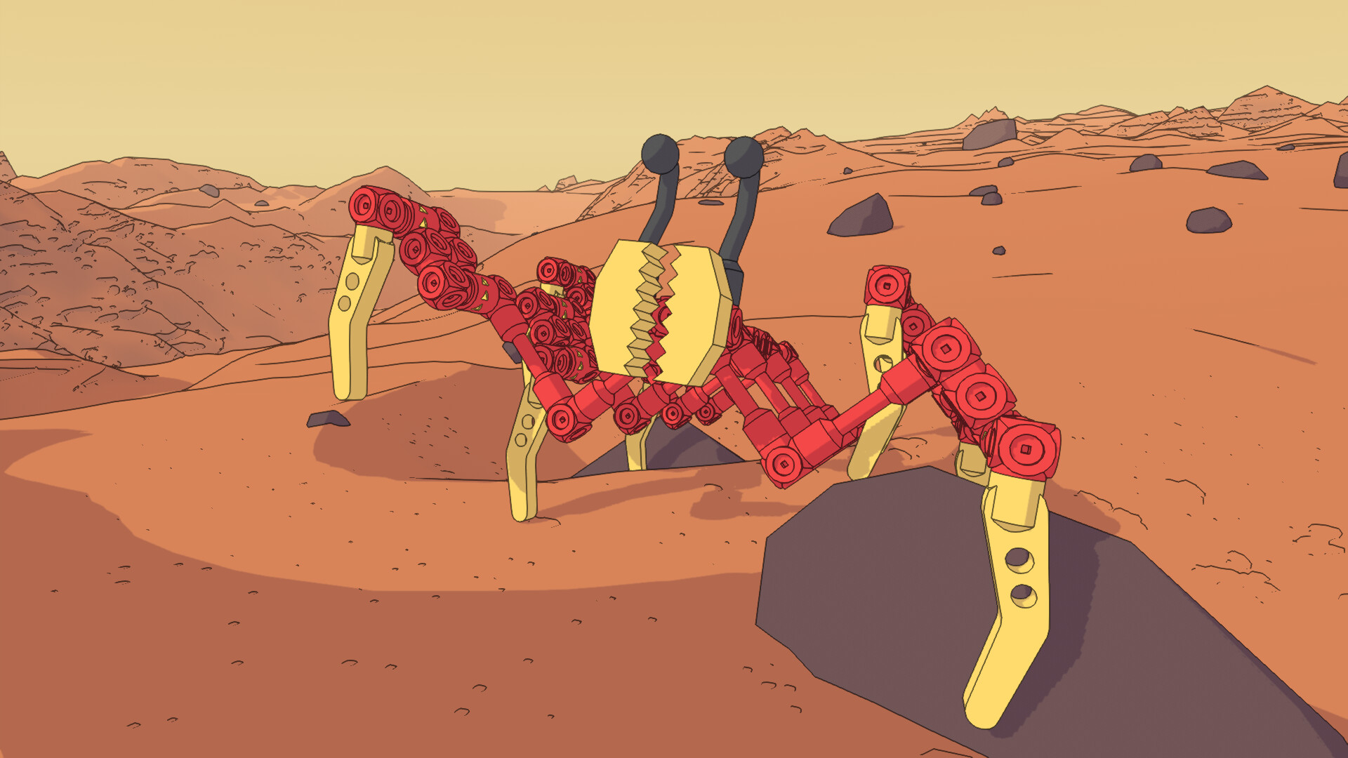 《火星第一物流》公布 开放世界物理模拟游戏