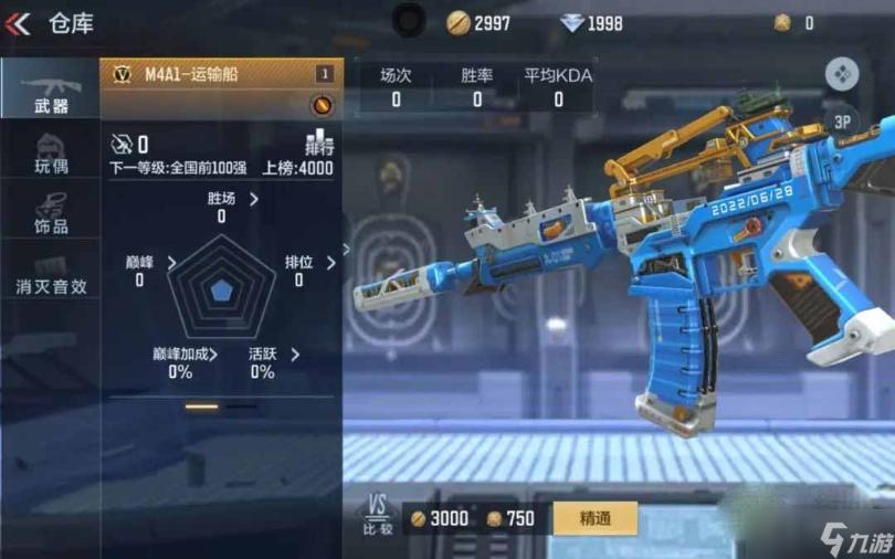 《CF手游》M4A1运输船测评分析