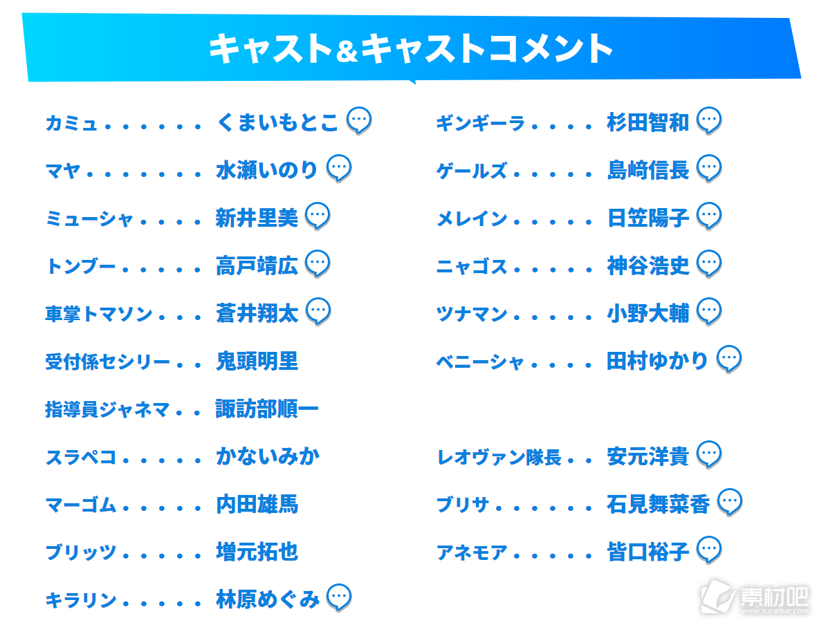 勇者斗恶龙寻宝探险团怪物声优介绍(勇者斗恶龙寻宝探险团怪物声优有哪些)