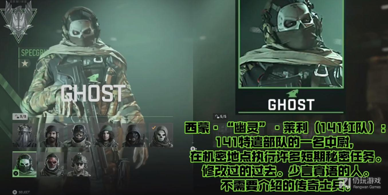 使命召唤19特战兵GHOST有什么背景(使命召唤19特战兵ghost背景资料)