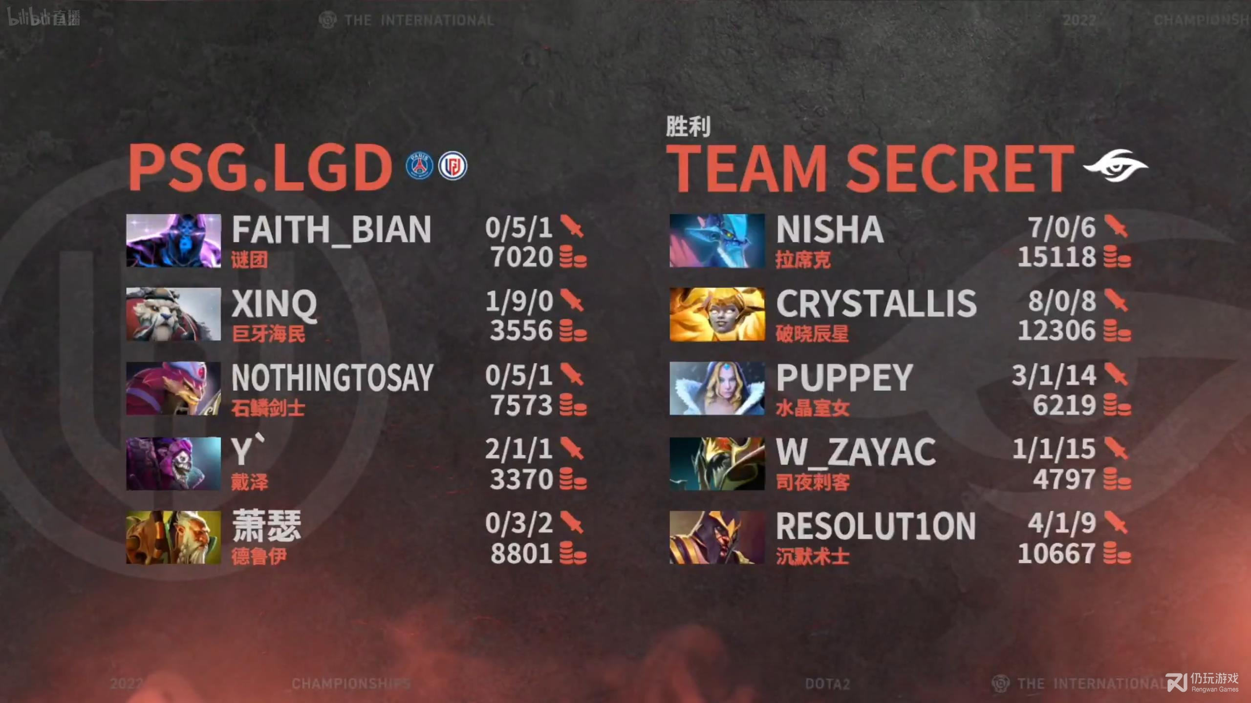 Dota2Ti11邀请赛LGDvsSecret第一局怎么样(Dota2Ti11邀请赛LGDvsSecret第一局比赛情况)