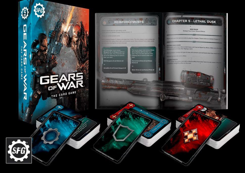 SFG游戏公司将推出战争机器（GearsofWar）卡牌游戏