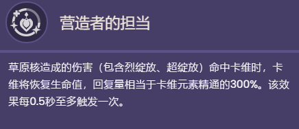 原神卡维的天赋效果是什么(原神卡维的天赋效果讲解)