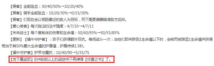 云顶之弈13.8版本正式服地下魔盗团削弱一览(云顶之弈13.8版本正式服地下魔盗团削弱了什么)