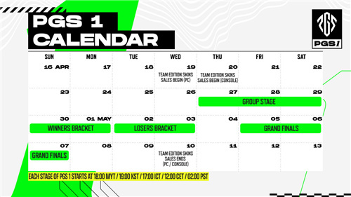巨星璀璨，孰能称王——2023PGS1即将鸣锣开赛！