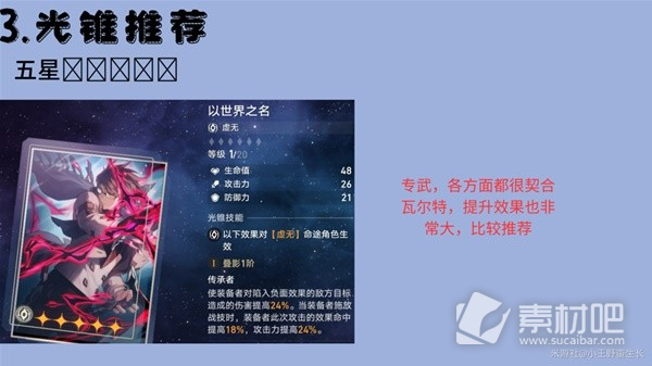 崩坏星穹铁道瓦尔特全面培养指南(崩坏星穹铁道瓦尔特全面如何培养)