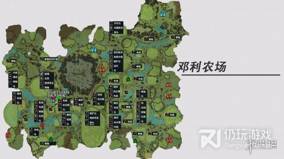 夜族崛起材料分布图文攻略(夜族崛起材料分布图介绍)