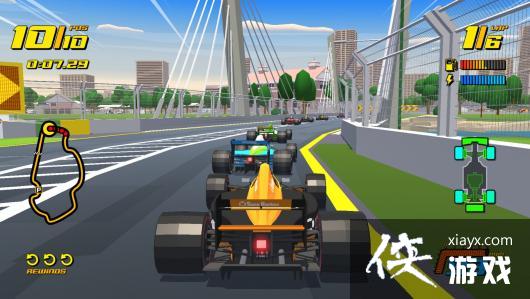 F1赛车新游New Star GP上架steam 复古街机风