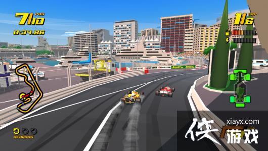 F1赛车新游New Star GP上架steam 复古街机风