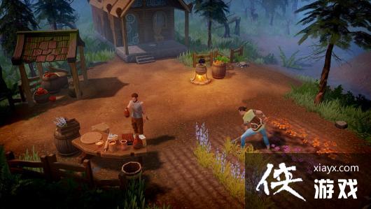 开放世界RPGDysplaced上架steam 清新奇幻风