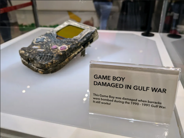 战损版传奇GameBoy已从纽约任天堂展厅移除