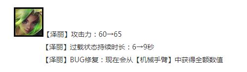 云顶之弈13.14版本正式服泽丽加强了什么(云顶之弈13.14版本正式服泽丽加强说明)