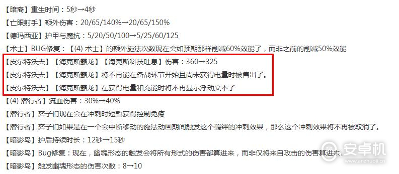 云顶之弈13.14版本正式服海克斯霸龙削弱了什么，云顶之弈正式服海克斯霸龙削弱一览13.14版