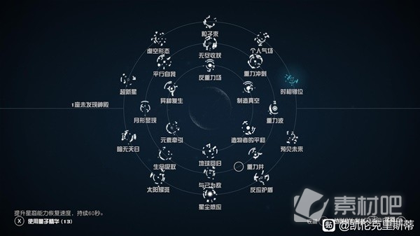 星空全能力名称及位置大全(星空全能力名称和具体位置)