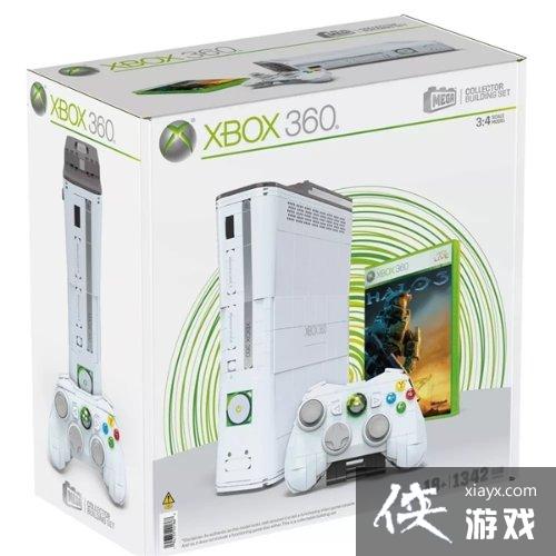 积木版Xbox360推出！包含主机手柄和光环3光盘