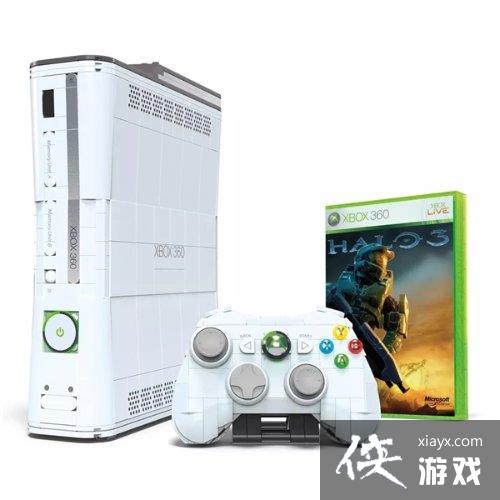 积木版Xbox360推出！包含主机手柄和光环3光盘