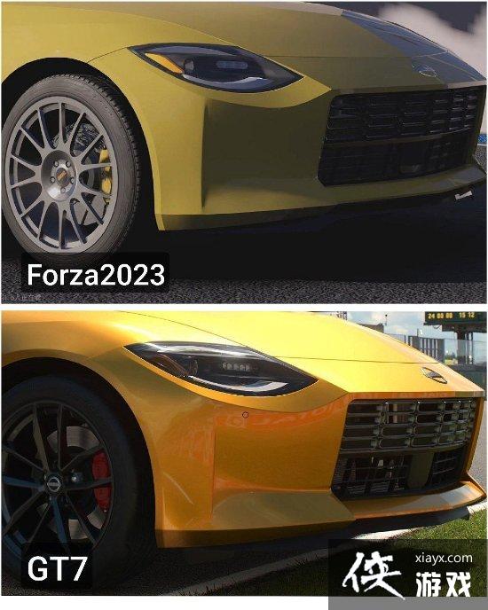 极限竞速8vsGT7画面对比：后者质感更好