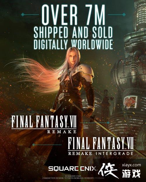 FF7重制版销量突破700万份！官方发文感谢