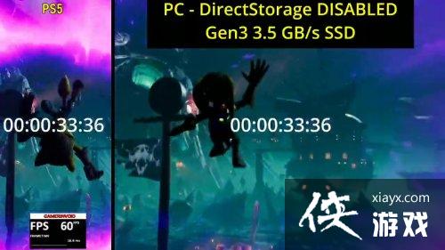 测试发现：瑞奇与叮当：时空跳转PC版加载可以比PS5更快