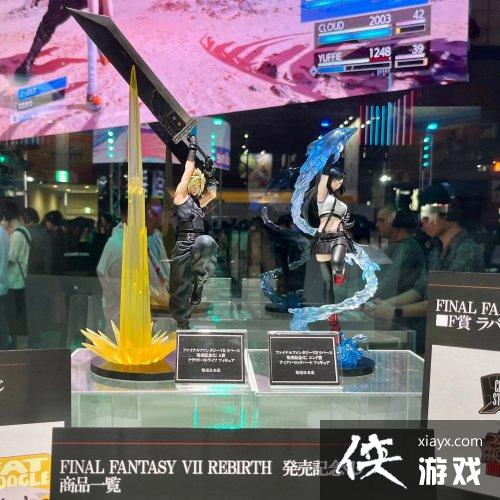 TGS展出FF7重生蒂法手办：海豚疾风！