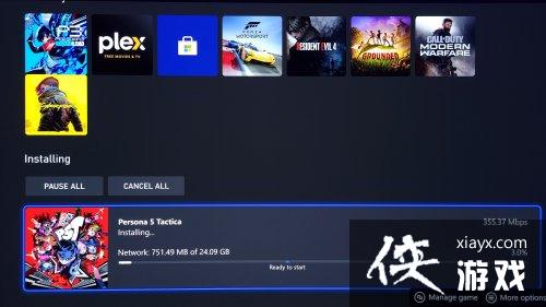 Xbox女神异闻录5：战略版开启预载 预载容量24GB