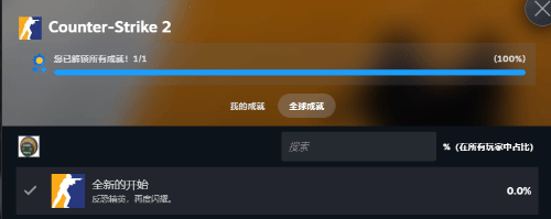 CS2玩家不满CSGO成就被删除：全成就白忙活了