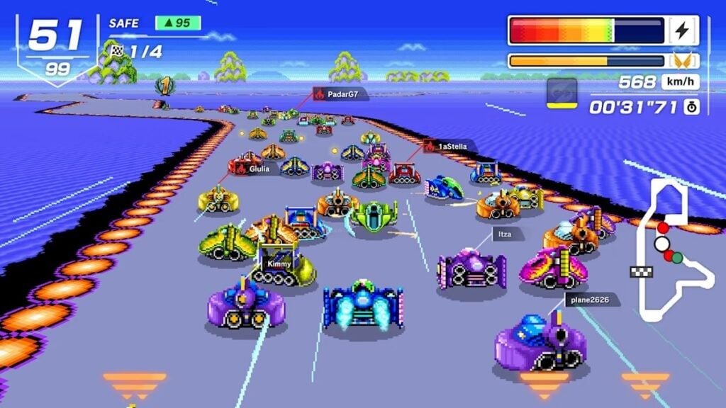 不止是简单移植！《F-Zero 99》发布全新赛道