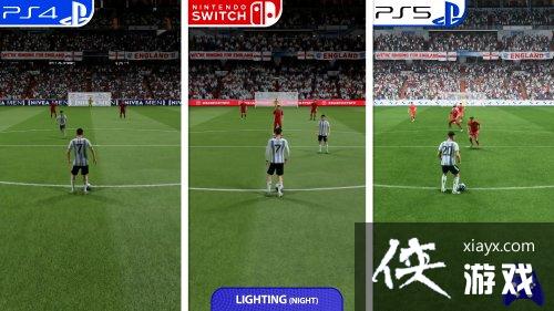 EA SPORTS FC 24NS、PS4|5画面对比 NS画面效果接近PS4