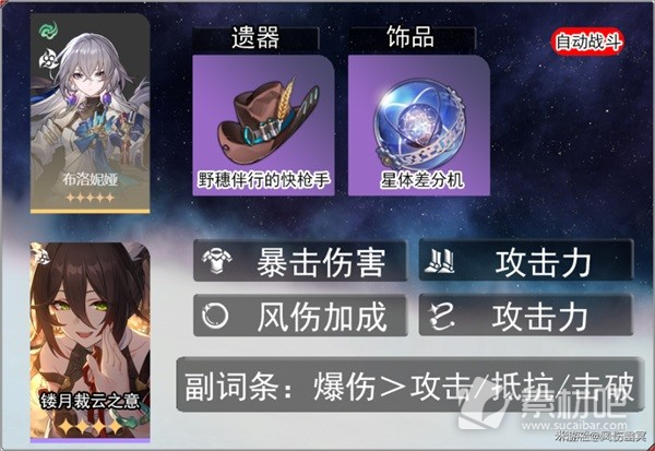 崩坏星穹铁道布洛妮娅光锥遗器攻略(崩坏星穹铁道布洛妮娅光锥遗器建议)