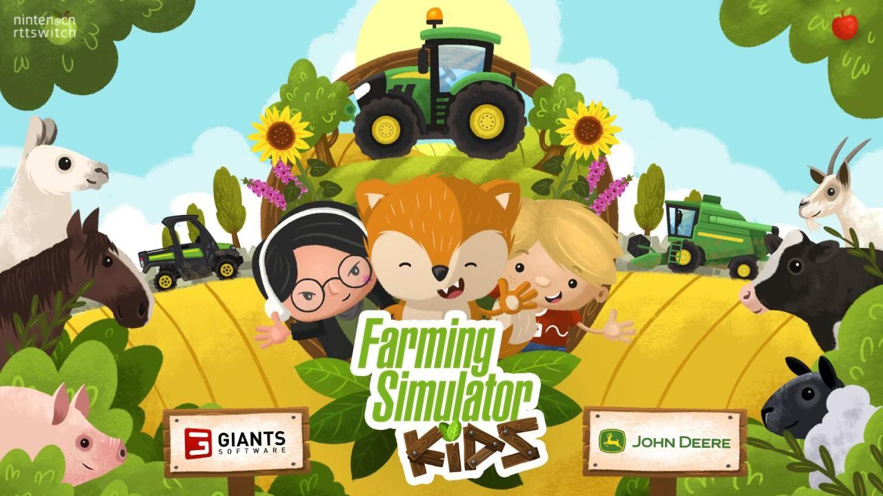 种田从娃娃做起！模拟农场开发商将推出《模拟农场儿童版》