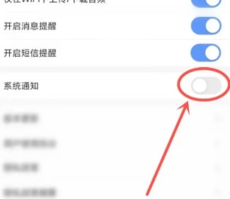 讯飞听见怎么关闭系统通知