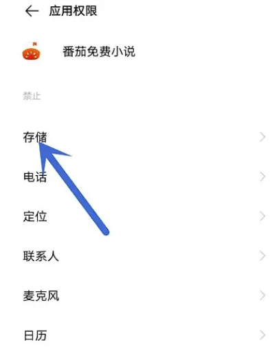番茄小说怎么设置存储权限