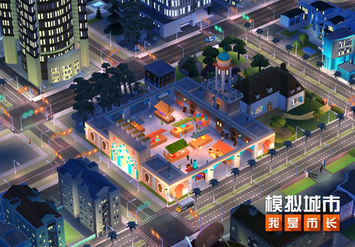 《模拟城市：我是市长》新月集市主题建筑演绎市集幻想