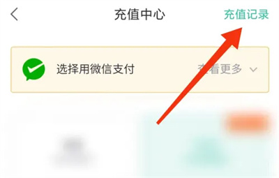 熊猫看书如何查看充值记录