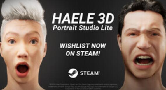 《HAELE 3D：肖像工作室》Steam试玩上线，展现专业脸部造型设计魅力！