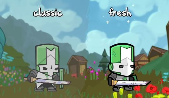 12年等待终有回报：《Castle Crashers》推出新DLC，角色装扮焕然一新