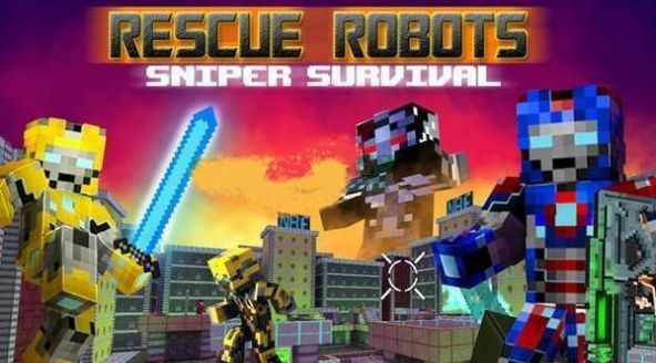 Rescue Robots Sniper Survival