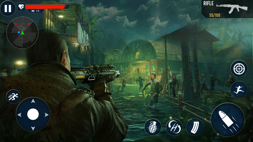 Zombie shooting 3d - Encounter FPS shooting game