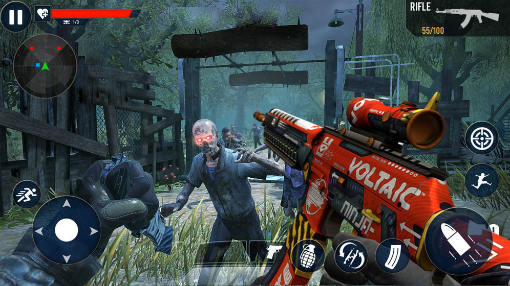 Zombie shooting 3d - Encounter FPS shooting game