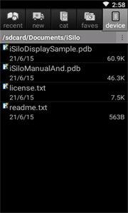 iSilo阅读器截图1