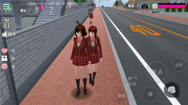 樱花校园模拟器1.039.72版本(SAKURA SCHOOLSIMULATOR)截图3